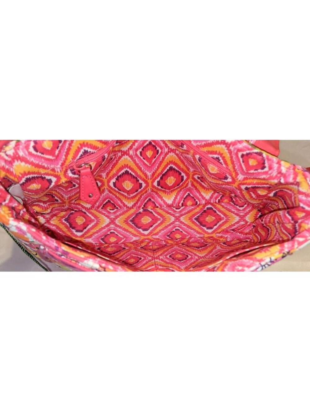 Vera Bradley Clementine Crosstown Crossbody Bag Pink Floral Shoulder Bag NWT - Picture 12 of 14